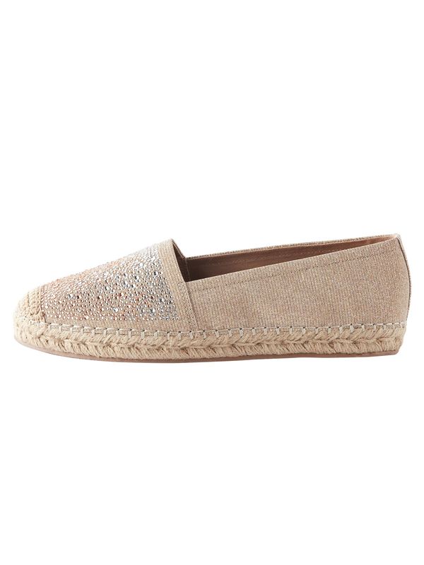 Next Next Espadrile  rozo zlatna
