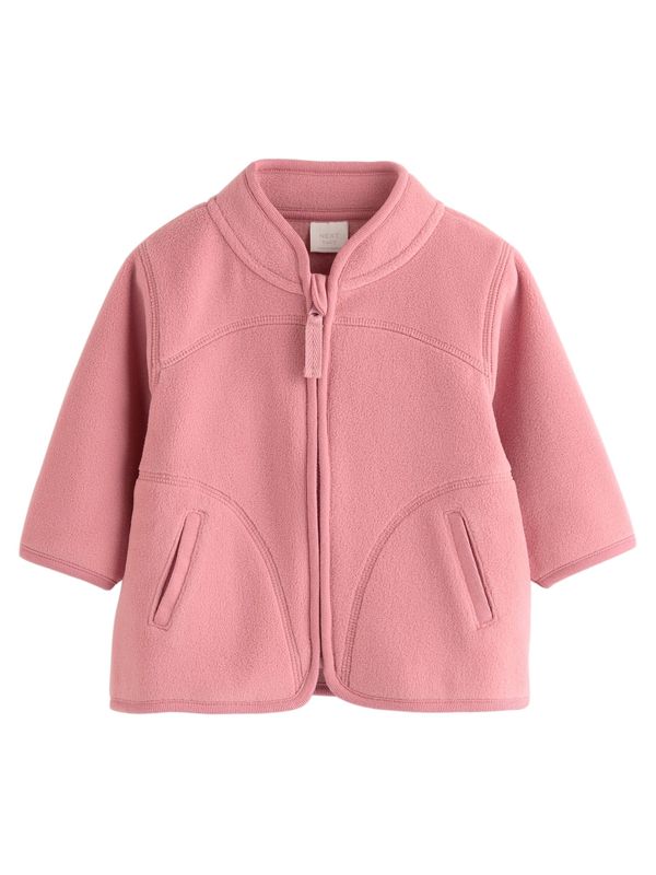 Next Next Flis jakna  prljavo roza