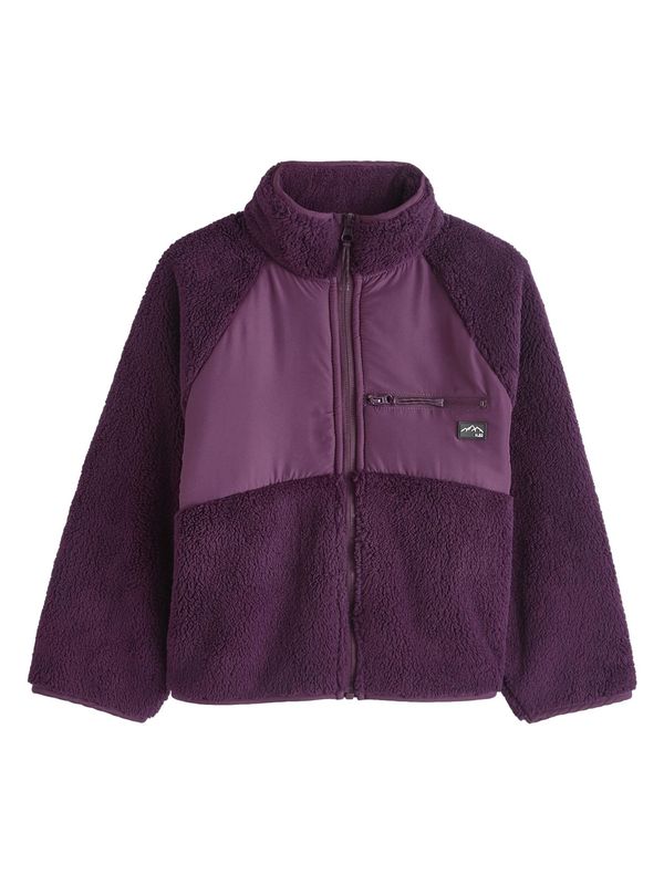 Next Next Flis jakna  tamno ljubičasta