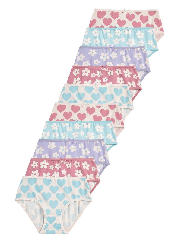 Next Next Gaće  akvamarin / ljubičasta / roza / prljavo bijela