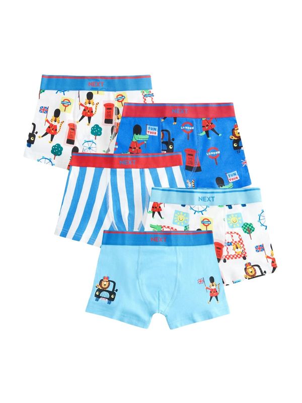 Next Next Gaće  azur / tamno crvena / crna / bijela