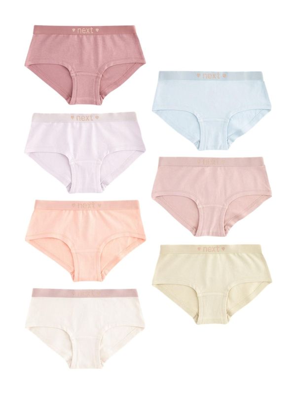 Next Next Gaće  boja pijeska / svijetloplava / pastelno ljubičasta / breskva / roza