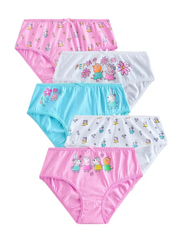 Next Next Gaće 'Peppa Pig'  akvamarin / svijetloroza / bijela
