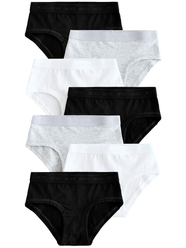 Next Next Gaće  siva melange / crna / bijela