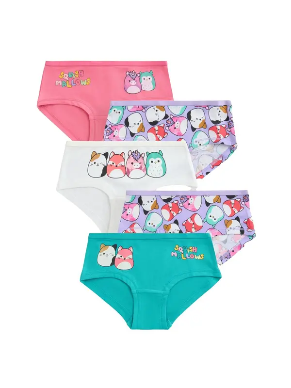 Next Next Gaće 'Squishmallow'  tirkiz / svijetloljubičasta / lubenica roza / bijela