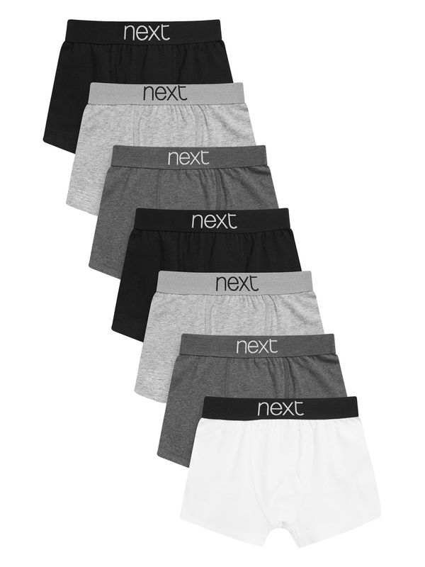Next Next Gaće  tamo siva / siva melange / crna / bijela