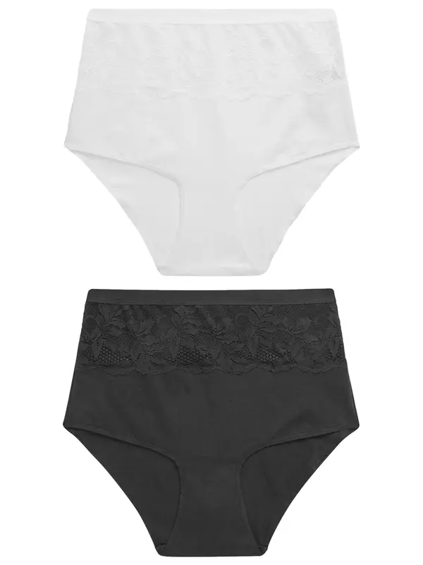 Next Next Gaćice za oblikovanje  crna / bijela