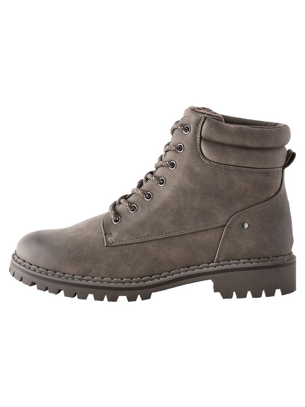 Next Next Gležnjače na vezanje  siva