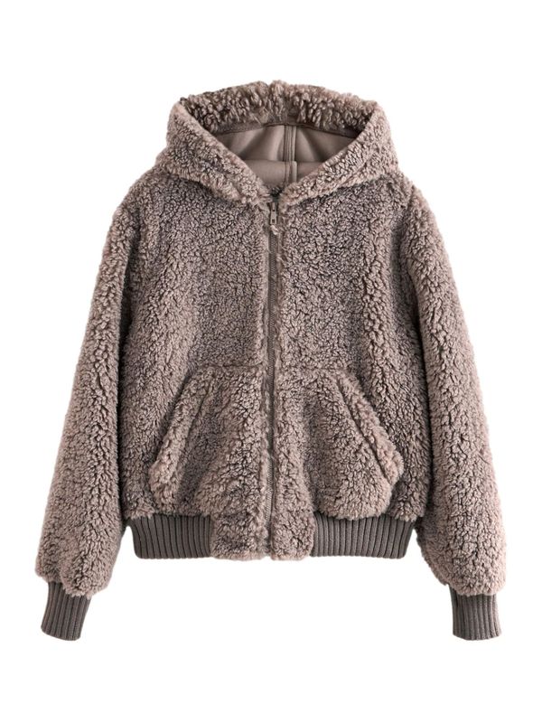 Next Next Gornji dio trenirke  smeđa