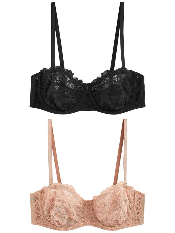 Next Next Grudnjak  bež / crna