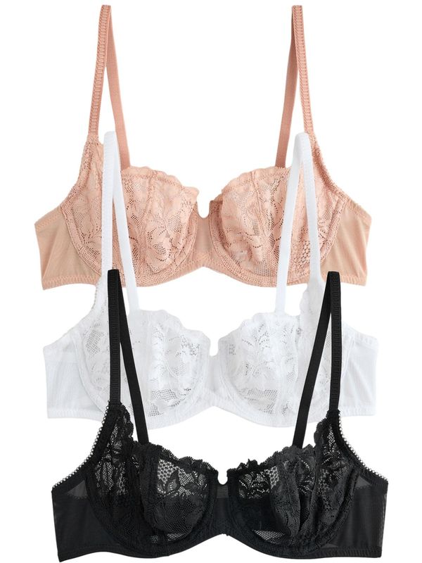 Next Next Grudnjak  prljavo roza / crna / bijela