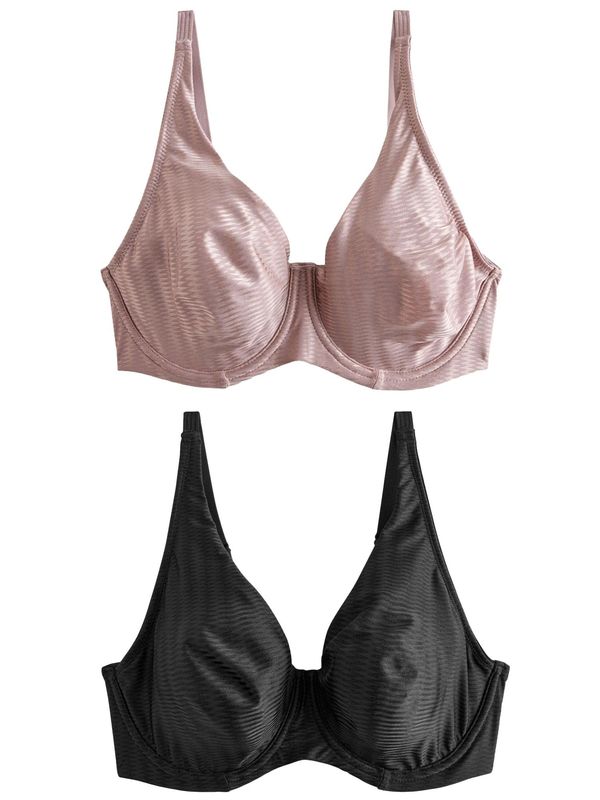 Next Next Grudnjak  prljavo roza / crna