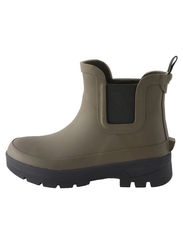 Next Next Gumene čizme  kaki / crna