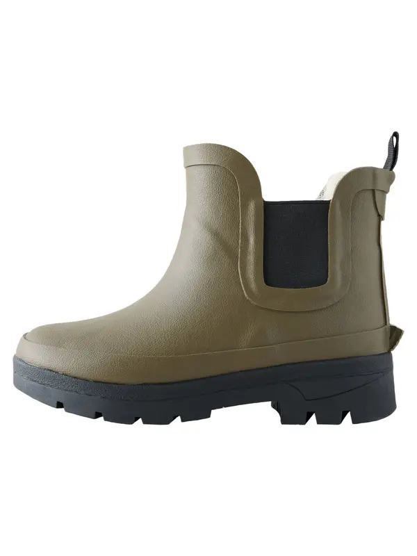 Next Next Gumene čizme  kaki / crna