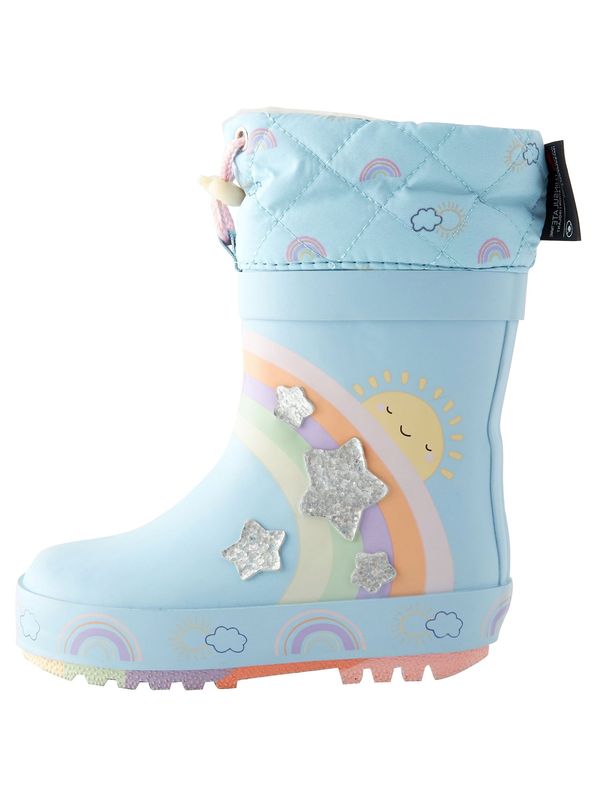 Next Next Gumene čizme  svijetloplava / miks boja