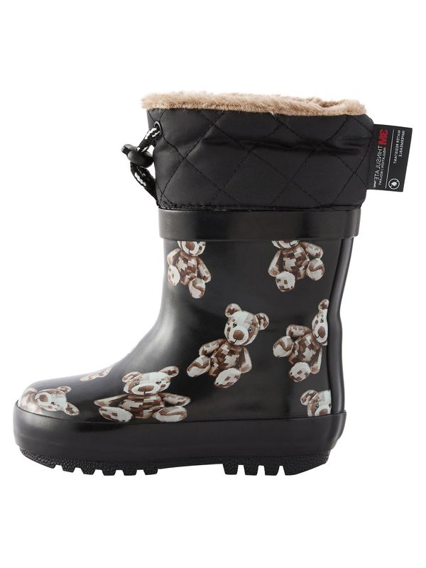 Next Next Gumene čizme 'Thinsulate™'  smeđa / siva / crna