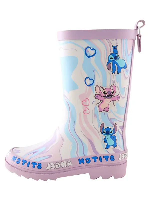 Next Next Gumene čizme 'Wellies'  svijetlobež / plava / nebesko plava / lila