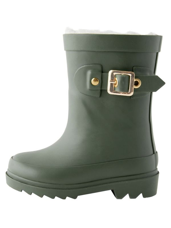 Next Next Gumene čizme  zlatna / kaki