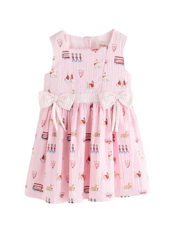 Next Next Haljina 'Cath Kidston'  bež / opal / roza / crvena