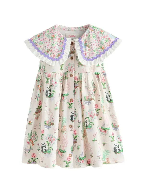Next Next Haljina 'Cath Kidston'  boja pijeska / zelena / roza / crna