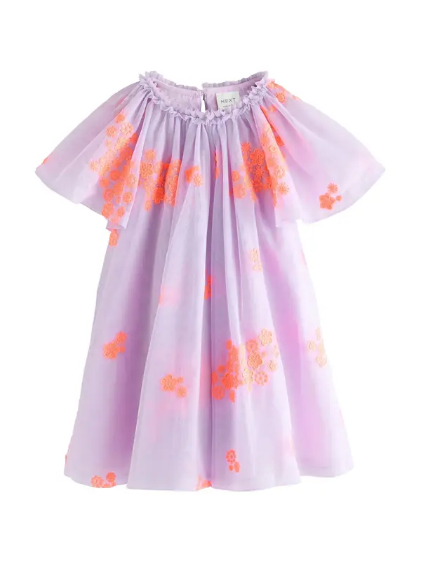 Next Next Haljina  lila / mandarina