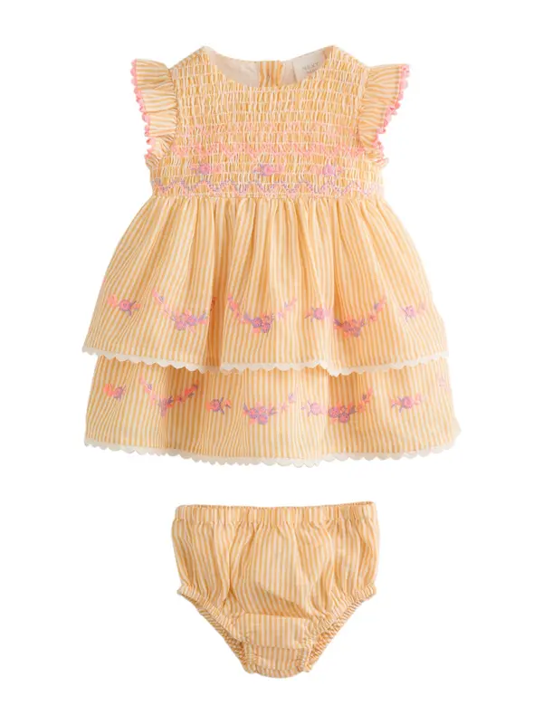 Next Next Haljina  lila / mandarina / roza / bijela