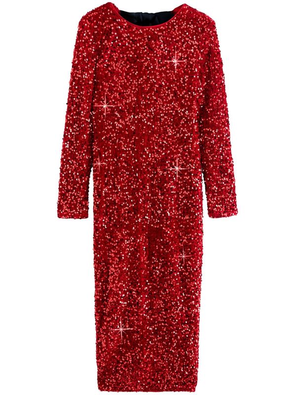 Next Next Haljina  rubin crvena / crna