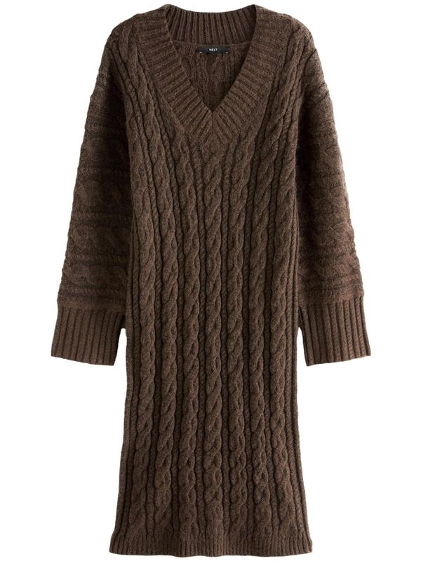 Next Next Haljina  smeđa