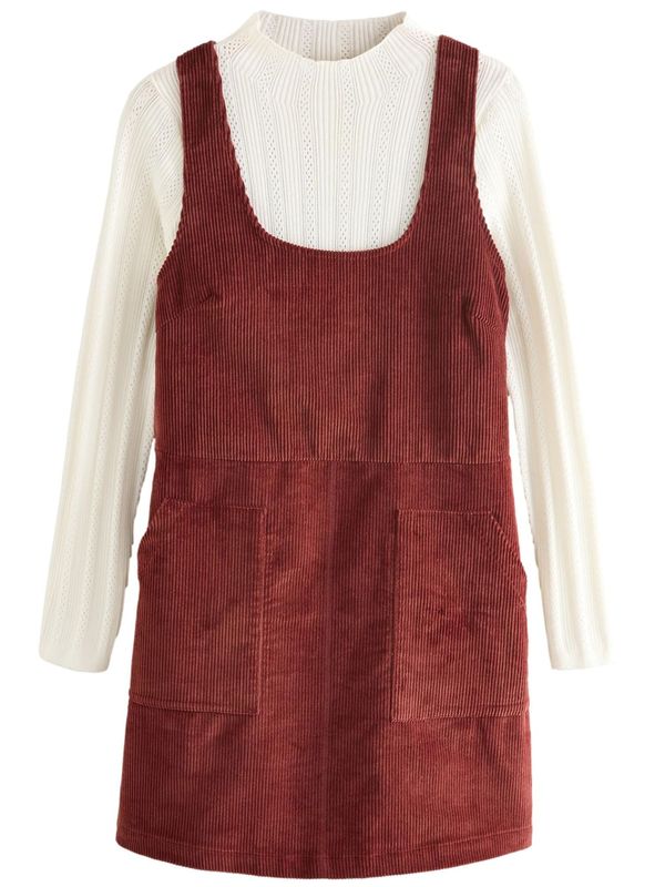 Next Next Haljina  smeđa