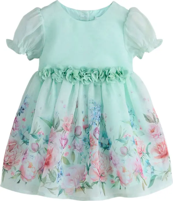 Next Next Haljina  svijetloplava / zelena / menta / roza