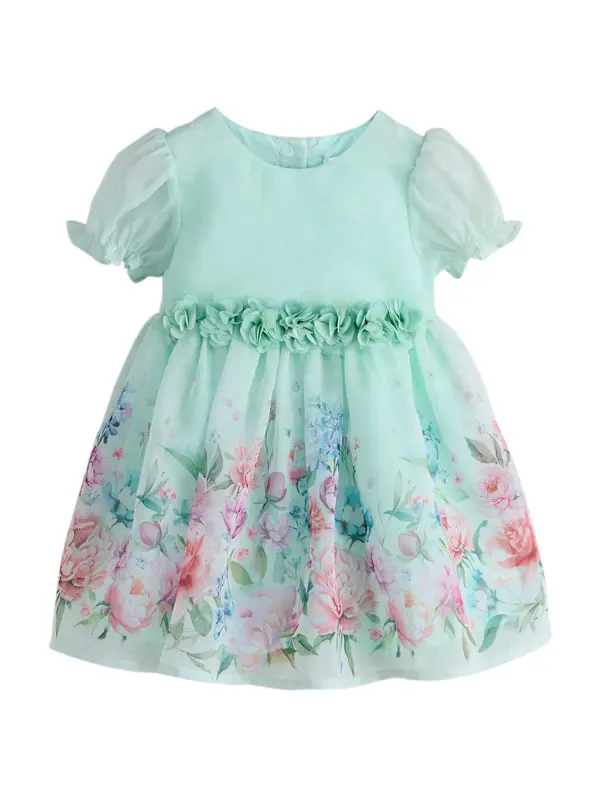 Next Next Haljina  svijetloplava / zelena / menta / roza