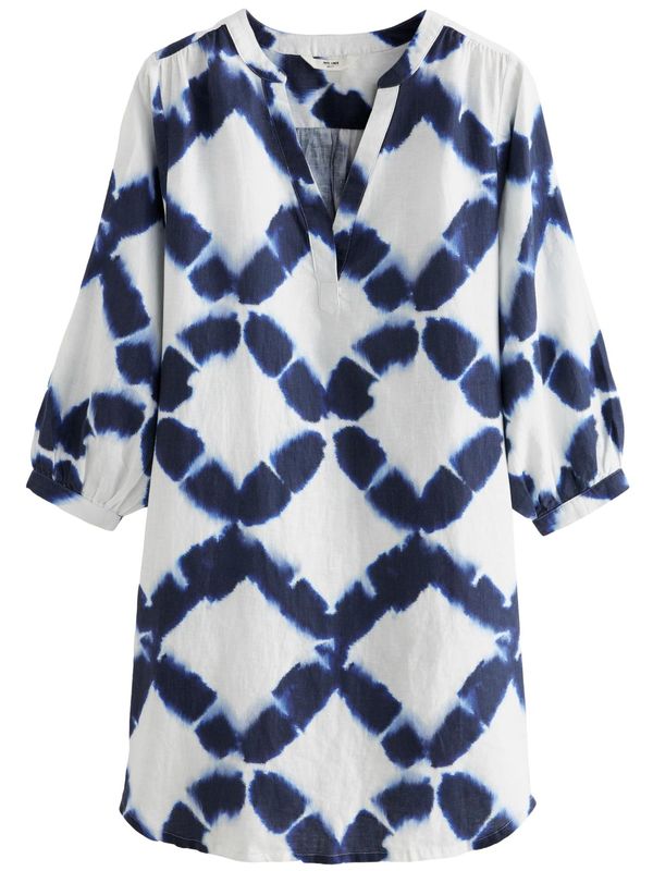 Next Next Haljina za plažu  mornarsko plava / bijela