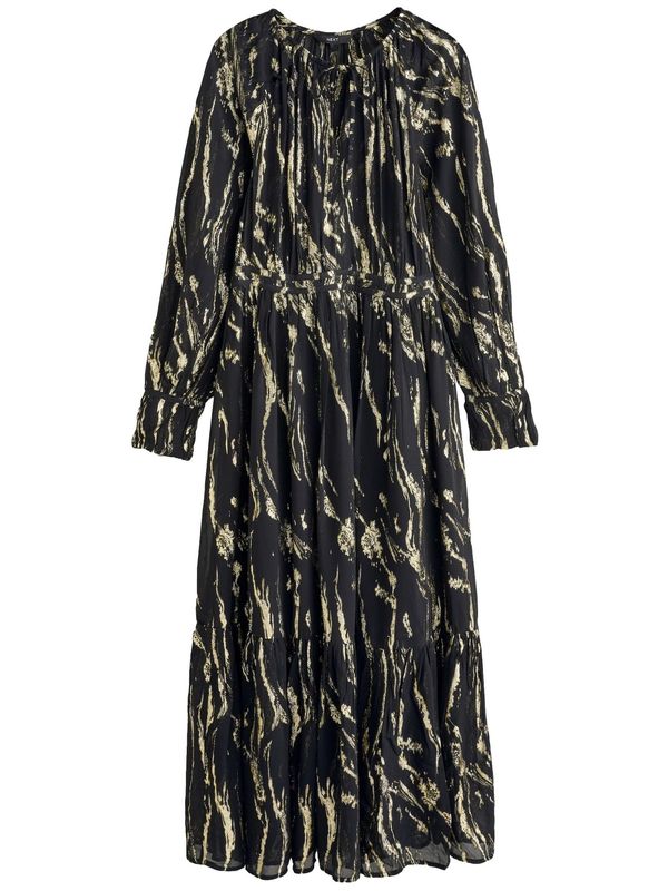 Next Next Haljina  zlatna / crna