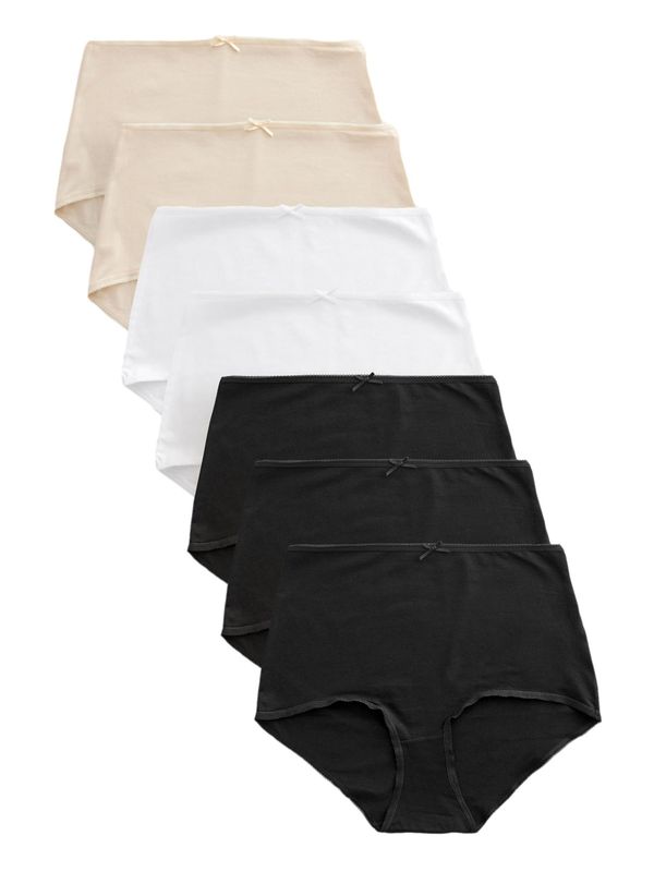 Next Next Hipster gaćice  bež / crna / bijela