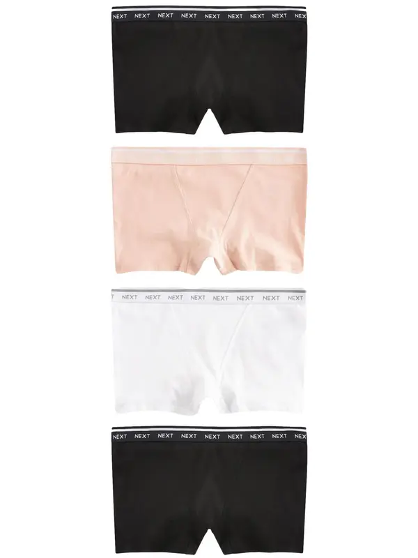 Next Next Hipster gaćice  nude / crna / bijela