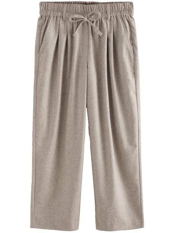 Next Next Hlače  bež melange