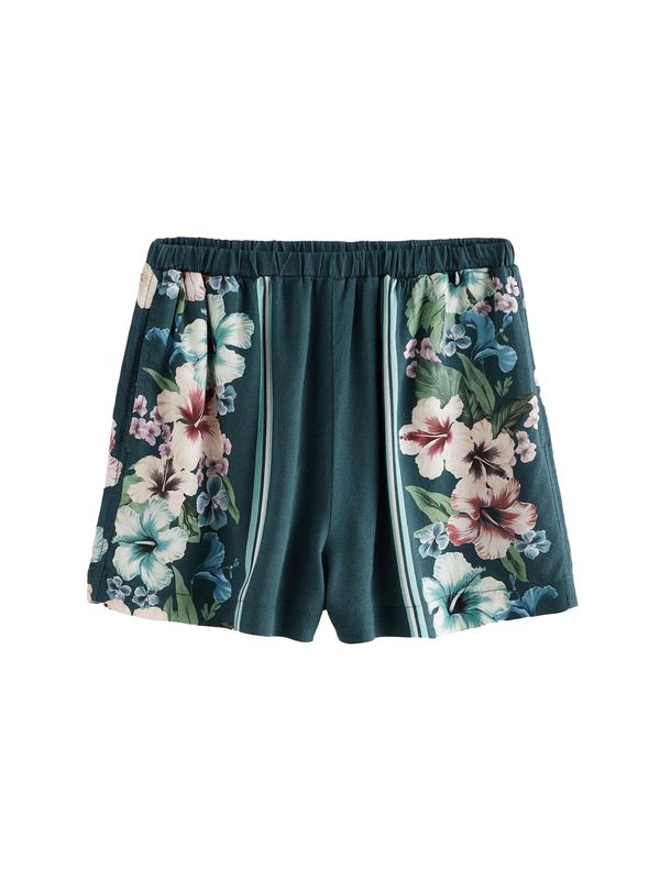 Next Next Hlače  bež / svijetloplava / smaragdno zelena / menta