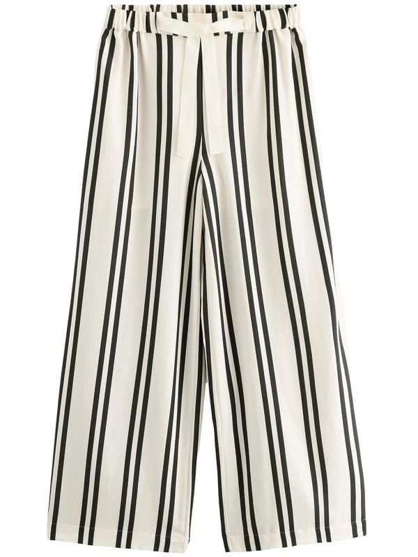 Next Next Hlače  crna / bijela