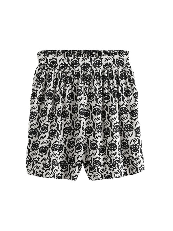 Next Next Hlače  crna / bijela