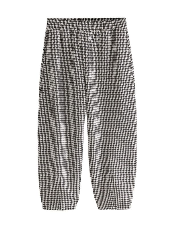 Next Next Hlače  crna / bijela