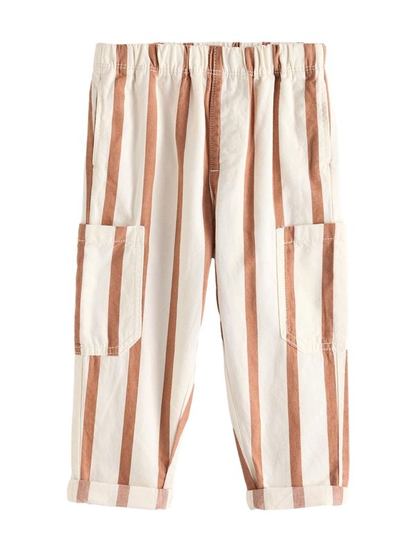 Next Next Hlače  ecru/prljavo bijela / smeđa