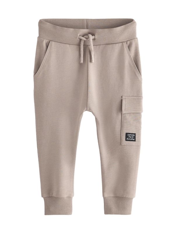 Next Next Hlače  kameno siva / crna