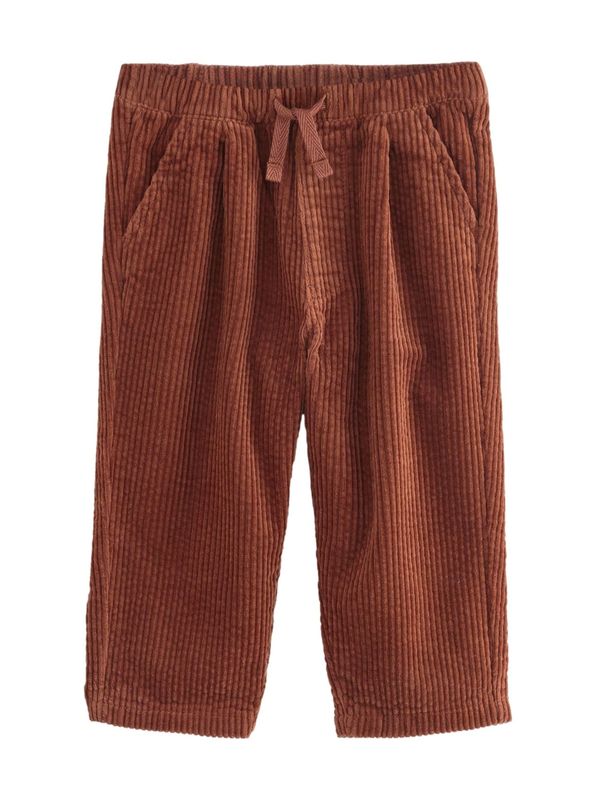 Next Next Hlače  kestenjasto smeđa