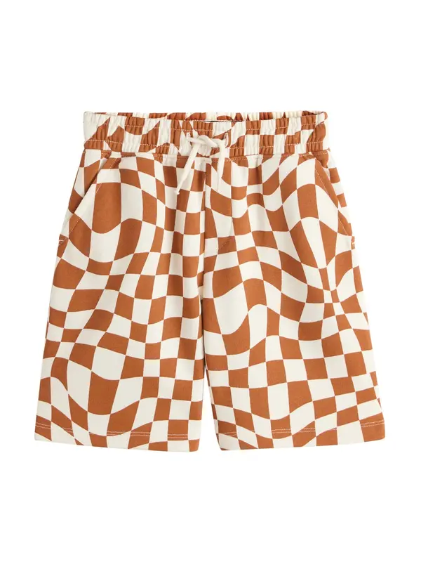 Next Next Hlače  konjak / vuneno bijela