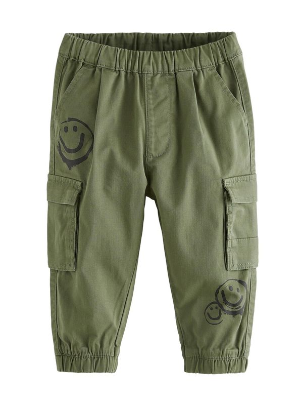 Next Next Hlače  maslinasta / crna