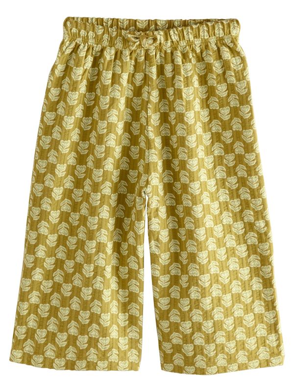 Next Next Hlače  maslinasta / pastelno zelena / prljavo bijela