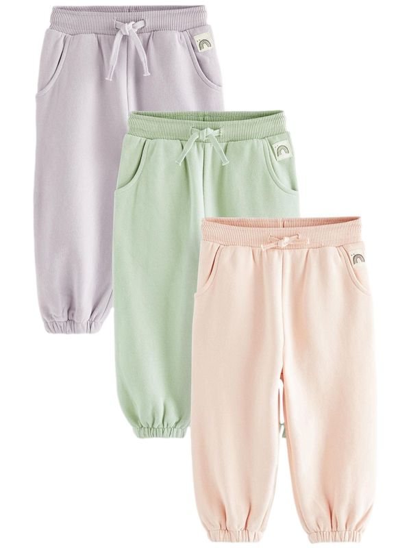 Next Next Hlače  menta / lila / marelica