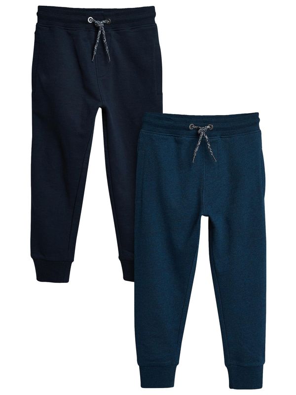 Next Next Hlače  mornarsko plava / cijan plava