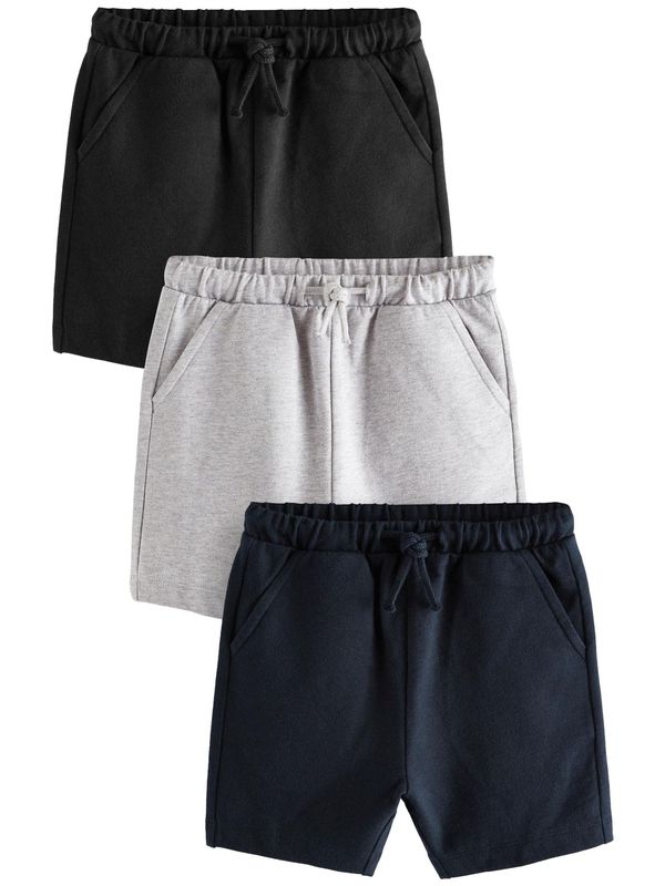 Next Next Hlače  mornarsko plava / siva melange / crna