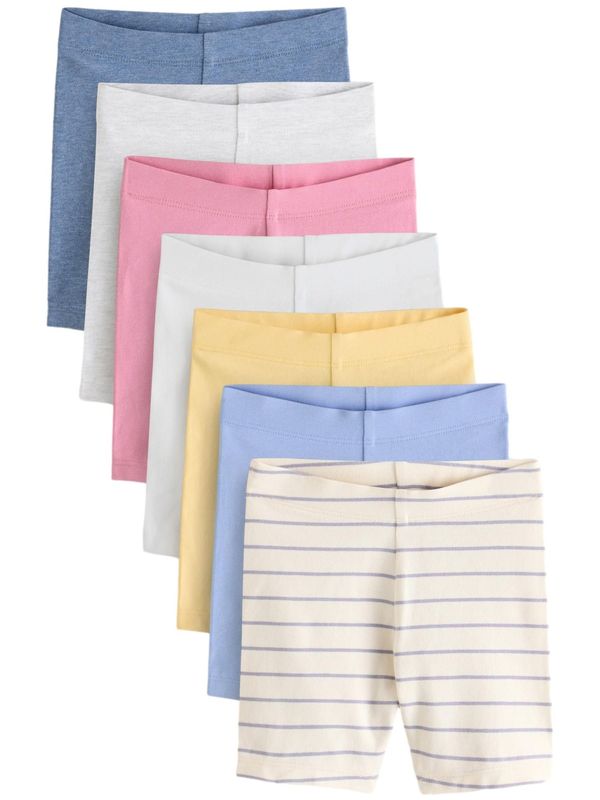 Next Next Hlače  morsko plava / žuta / siva melange / roza / bijela